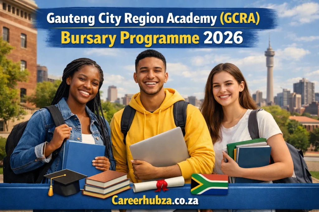 Gauteng City Region Academy (GCRA) Bursary Programme 2026