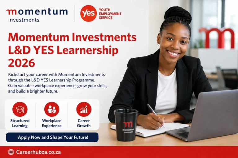 Momentum Investments L&D YES Learnership 2026